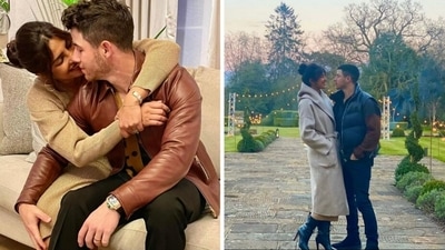 Priyanka Chopra with singer-husband Nick Jonas. Priyanka Chopra with singer-husband Nick Jonas. 