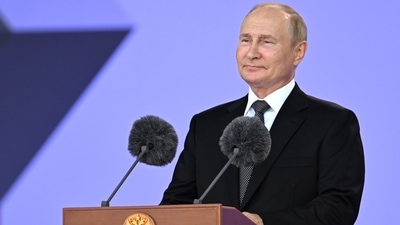 File photo of Russian President Vladimir Putin. (AP) File photo of Russian President Vladimir Putin. (AP)