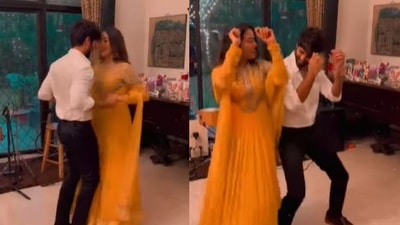 Shahid Kapoor and Mira Rajput grooved at a family event.