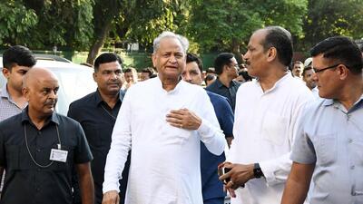 Rajasthan chief minister Ashok Gehlot. (ANI) Rajasthan chief minister Ashok Gehlot. (ANI)
