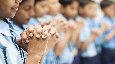 The Karnataka government has issued an order mandating all schools and pre-university colleges in the state to make students sing the national anthem every morning, during the mass prayer. (Representative Photo/File)