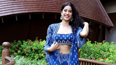 Janhvi Kapoor during the promotion of Good Luck Jerry in June. (ANI) Janhvi Kapoor during the promotion of Good Luck Jerry in June. (ANI)