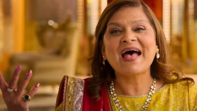 Sima Taparia in a still from Indian Matchmaking season 2. Sima Taparia in a still from Indian Matchmaking season 2.