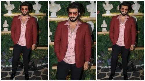 Arjun Kapoor attends a star-studded event hosted by Malaika Arora. (HT photo/Varinder Chawla) Arjun Kapoor attends a star-studded event hosted by Malaika Arora. (HT photo/Varinder Chawla)