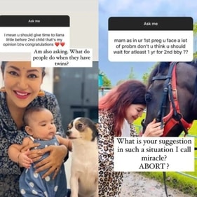 Debina held an Ask Me Anything session on Instagram. Debina held an Ask Me Anything session on Instagram.