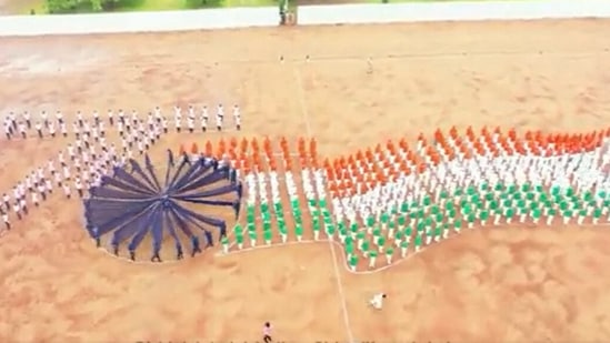 Azadi ka amrut mahotsav | Har Ghar Tiranga create post with name & photo in  hindi