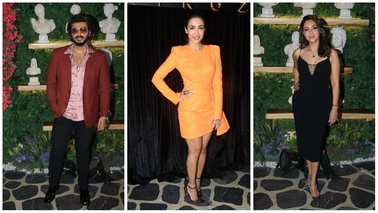 Arjun Kapoor and Gauri Khan attended the store launch hosted by Malaika Arora on Wednesday. (Varinder Chawla) Arjun Kapoor and Gauri Khan attended the store launch hosted by Malaika Arora on Wednesday. (Varinder Chawla)