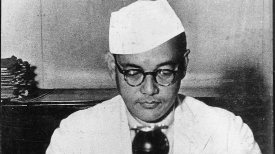 File photo of Netaji Subhas Chandra Bose(HT ARCHIVES)