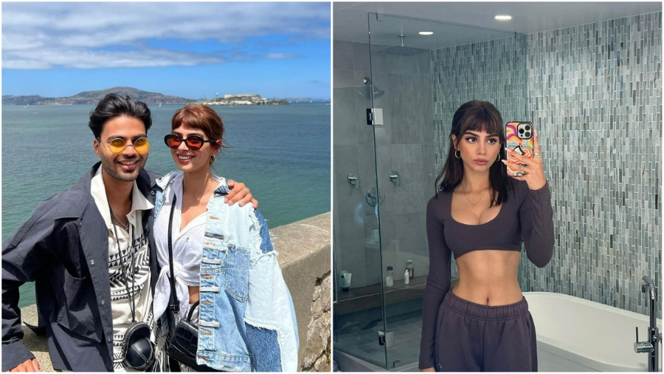 Khushi Kapoor is in the US with friends, and shared a glimpse of her trip on Instagram.&nbsp;