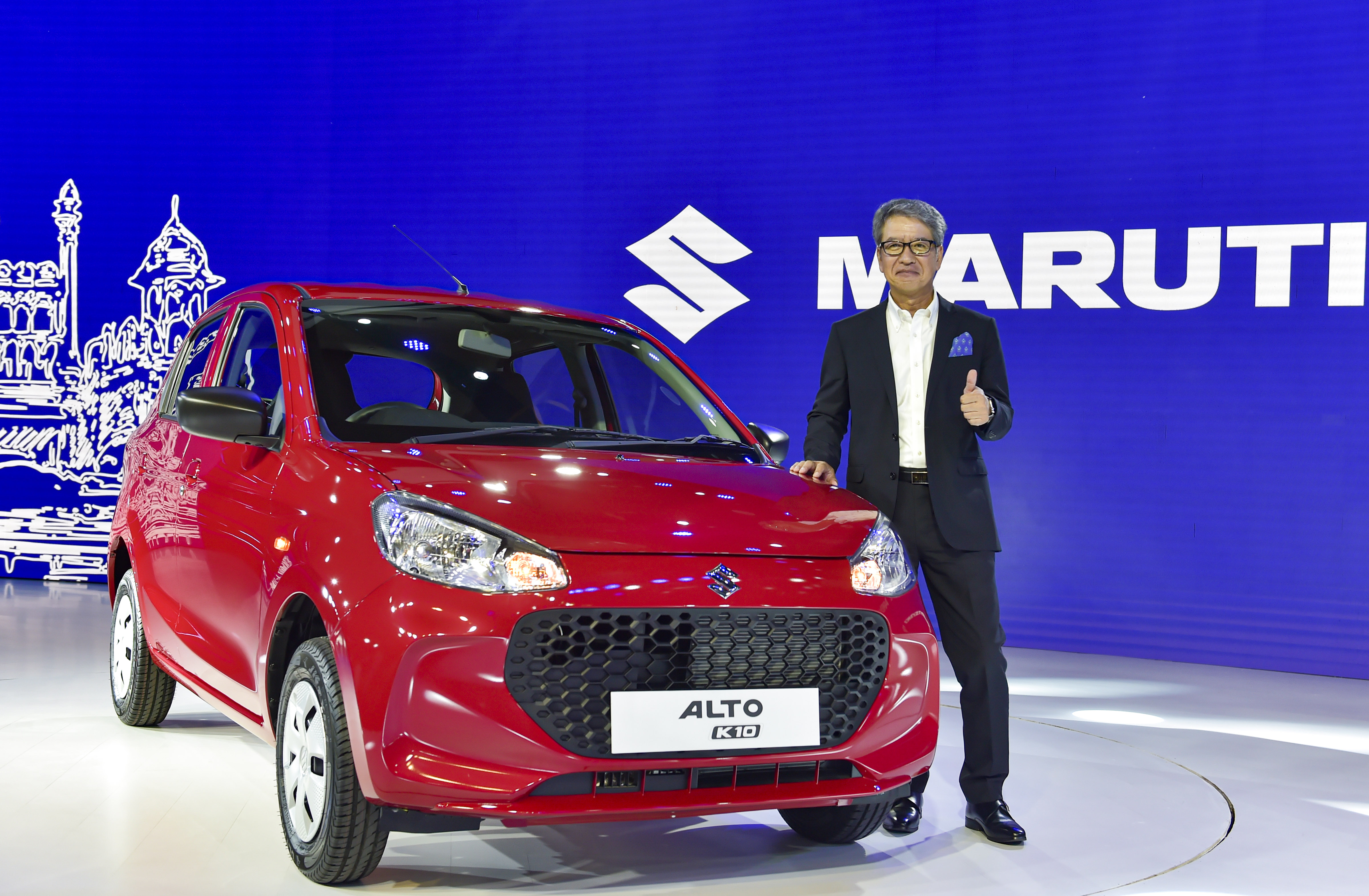 Maruti Suzuki India (MSIL) MD & CEO Hisashi Takeuchi at the launch of the new Alto K10, in New Delhi. (PTI Photo) Maruti Suzuki India (MSIL) MD & CEO Hisashi Takeuchi at the launch of the new Alto K10, in New Delhi. (PTI Photo)