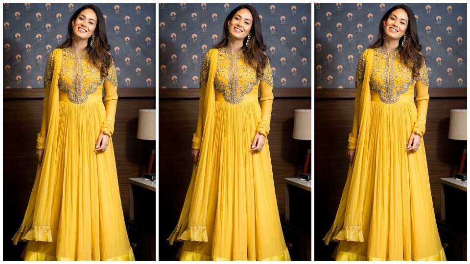 Mira Rajput displays her love for ethnic silhouettes. (Instagram) Mira Rajput displays her love for ethnic silhouettes. (Instagram)