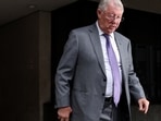 Former Manchester United manager Alex Ferguson leaves Manchester Crown Court&nbsp;