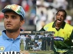 Sourav Ganguly; Shoaib Akhtar