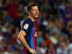 Barcelona's Robert Lewandowski