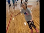 The image, taken from the viral Instagram video, shows an 86-year-old woman skating. (Instagram /@the_griffin_brothers_) The image, taken from the viral Instagram video, shows an 86-year-old woman skating. (Instagram /@the_griffin_brothers_)