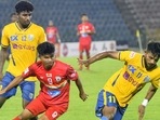 Sudeva Delhi FC against Kerala blasters FC