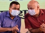 A file photo of Delhi CM Arvind Kejriwal and deputy CM Manish Sisodia. (PTI) A file photo of Delhi CM Arvind Kejriwal and deputy CM Manish Sisodia. (PTI)