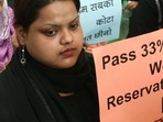 According to a report by the Association of Democratic Reforms (ADR) and National Election Watch (NEW) released in 2020, less than a tenth of the over 50,000 candidates contesting central and state elections are women. (HT Archive) According to a report by the Association of Democratic Reforms (ADR) and National Election Watch (NEW) released in 2020, less than a tenth of the over 50,000 candidates contesting central and state elections are women. (HT Archive)