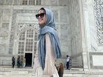 Phoebe Dynevor shared pictures from her visit to the Humayun's Tomb and the Taj Mahal in India. Phoebe Dynevor shared pictures from her visit to the Humayun's Tomb and the Taj Mahal in India.