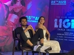 Vijay Deverakonda with Ananya Panday at an event for Liger. Vijay Deverakonda with Ananya Panday at an event for Liger.