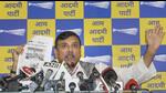 AAP leader Sanjay Singh. (PTI) AAP leader Sanjay Singh. (PTI)