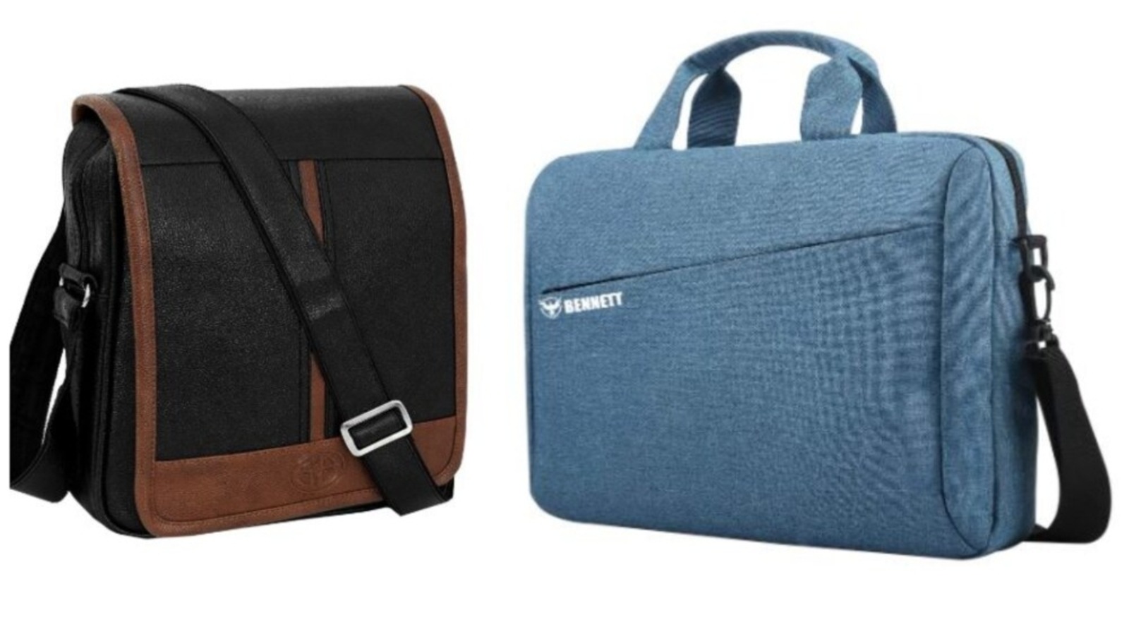 Storite Mystic Formal Business Briefcase Bag Crossbody Messenger College  Bags For Men Women Tablet Laptop Upto 14 Inch