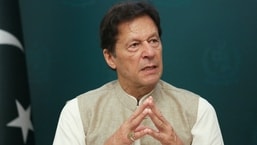 FILE PHOTO: Former Pakistani Prime Minister Imran Khan.