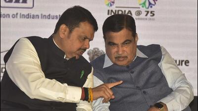 Devendra Fadnavis and Nitin Gadkari Anshuman Poyrekar/HT Photo Devendra Fadnavis and Nitin Gadkari Anshuman Poyrekar/HT Photo