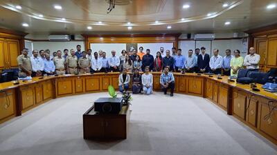 roundtable discussion on parking management system was held in the city on Thursday. (HT PHOTO)