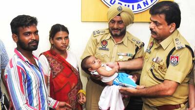 The kidnapping of 3-month-old child from Ludhiana brought the city’s organised trafficking ring to the fore. (HT File) The kidnapping of 3-month-old child from Ludhiana brought the city’s organised trafficking ring to the fore. (HT File)