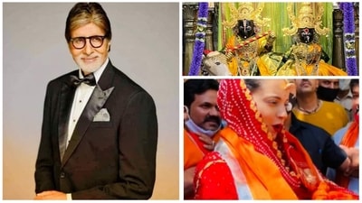 Krishna Janmashtami, also referred to as Krishna Janmashtami, Saatam Aatham, Gokulashtami, Ashtami Rohini, Srikrishna Jayanti and Sree Jayanti is being observed across the country today, August 19. On the occasion, several Bollywood celebrities including Amitabh Bachchan, Ajay Devgn and Kangana Ranaut extended heartfelt wishes through social media posts. (Instagram) Krishna Janmashtami, also referred to as Krishna Janmashtami, Saatam Aatham, Gokulashtami, Ashtami Rohini, Srikrishna Jayanti and Sree Jayanti is being observed across the country today, August 19. On the occasion, several Bollywood celebrities including Amitabh Bachchan, Ajay Devgn and Kangana Ranaut extended heartfelt wishes through social media posts. (Instagram)