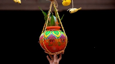 Dahi Handi is being celebrated on a grand scale across Maharashtra, especially in Mumbai and its neighbouring areas today, August 19, after a pandemic-induced gap of two years. (AFP)