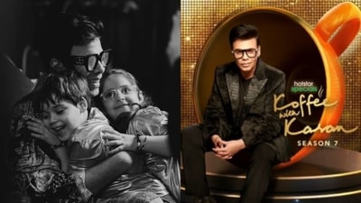 Karan Johar spoke about why his kids don't watch Koffee With Karan. Karan Johar spoke about why his kids don't watch Koffee With Karan.