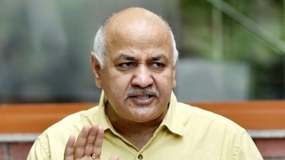 Delhi Deputy CM Manish Sisodia during a press conference for liquor policy issue, in New Delhi. (Photo by Hindustan Times/ Sanjeev Verma) Delhi Deputy CM Manish Sisodia during a press conference for liquor policy issue, in New Delhi. (Photo by Hindustan Times/ Sanjeev Verma) 