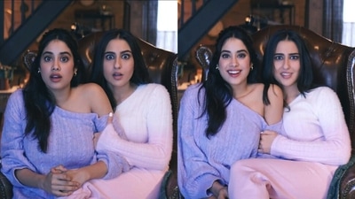 Janhvi Kapoor and Sara Ali Khan shot together a project.&nbsp;