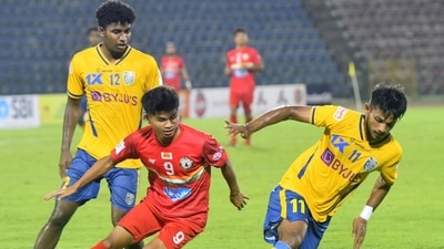 Sudeva Delhi FC against Kerala blasters FC