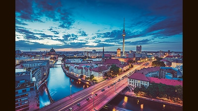 The Berlin skyline. (Shutterstock) The Berlin skyline. (Shutterstock)