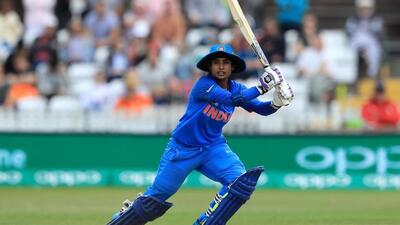 Mithali Raj (in pic) made her international debut in 1999 against Ireland, along with Reshma Gandhi. Both hit a century on debut. (Getty Images) Mithali Raj (in pic) made her international debut in 1999 against Ireland, along with Reshma Gandhi. Both hit a century on debut. (Getty Images)