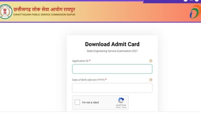 CGPSC AE admit card 2022 released at psc.cg.gov.in, get link here
