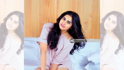 Vyoma Nandi poses exclusively for this HT Brunch column Vyoma Nandi poses exclusively for this HT Brunch column