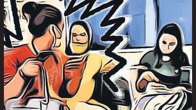 Frequent metro travellers share how they are coping with the annoying co-passengers in Delhi Metro, in the endemic era. (Illustrations: Anurag Mehra/HT) Frequent metro travellers share how they are coping with the annoying co-passengers in Delhi Metro, in the endemic era. (Illustrations: Anurag Mehra/HT)