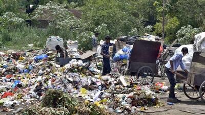 After the installation of static compactors, garbage will directly be dumped inside the compactors. The compressed waste will then be shifted to the Ludhiana MC’s main dump site with the help of hook loaders/tippers. (HT FILE) After the installation of static compactors, garbage will directly be dumped inside the compactors. The compressed waste will then be shifted to the Ludhiana MC’s main dump site with the help of hook loaders/tippers. (HT FILE)