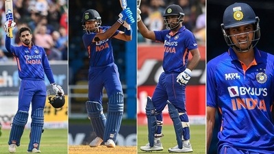 Deepak Hooda, Shreyas Iyer, Sanju Samson and Shubman Gill (Getty Images) Deepak Hooda, Shreyas Iyer, Sanju Samson and Shubman Gill (Getty Images)