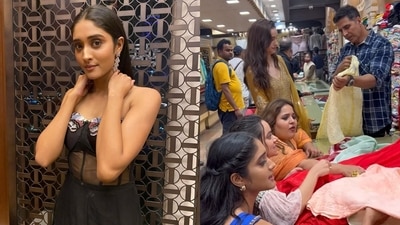 Smrithi Srikanth stars as one of Akshay Kumar's four sisters in the film, Raksha Bandhan. Smrithi Srikanth stars as one of Akshay Kumar's four sisters in the film, Raksha Bandhan.