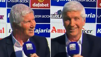 Alan Wilkins was puzzled after not being able to spot Shubman Gill. (Screengrab) Alan Wilkins was puzzled after not being able to spot Shubman Gill. (Screengrab)