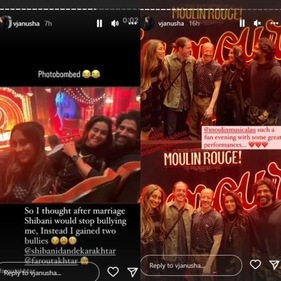 Anusha also dropped a series of pictures and videos on Instagram. Anusha also dropped a series of pictures and videos on Instagram.
