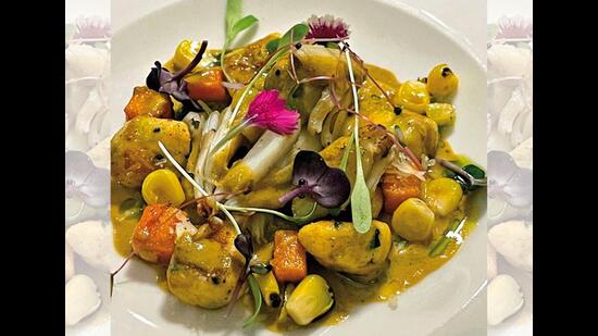 The Gnocchi at the experimental kitchen run by Manu Chandra, who is between restaurants