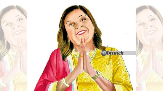 Sima Aunty—or Sima from Mumbai, as she persistently introduces herself— is a great character, full of vim and vigour and the occasional devastating put-down (Aparna Ram)