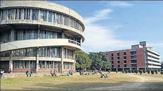 In the letter, PUTA president Mritunjay Kumar and secretary Amarjit Singh Naura, said that the three faculty members – Sanjeev Gautam, Navdeep Goyal and Harish Kumar – were to proceed on a tour to USA in pursuit of their projects, which is ordinarily considered to be a matter of prestige for the university. (HT PHOTO )