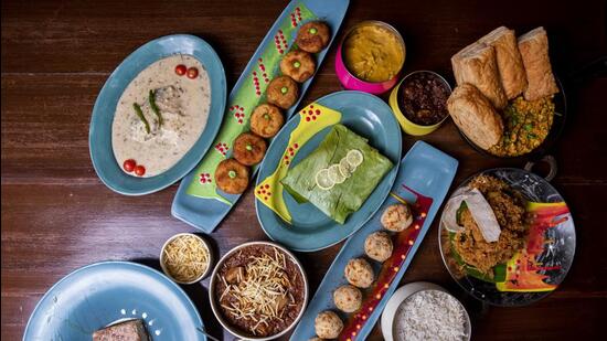 Mumbai, India - Aug. 12, 2022:-Parsi Food at Gallops Restaurant, Mahalaxmi in Mumbai, India, on Friday, August 12, 2022. (Photo by Anshuman Poyrekar/ Hindustan Times) (Hindustan Times)